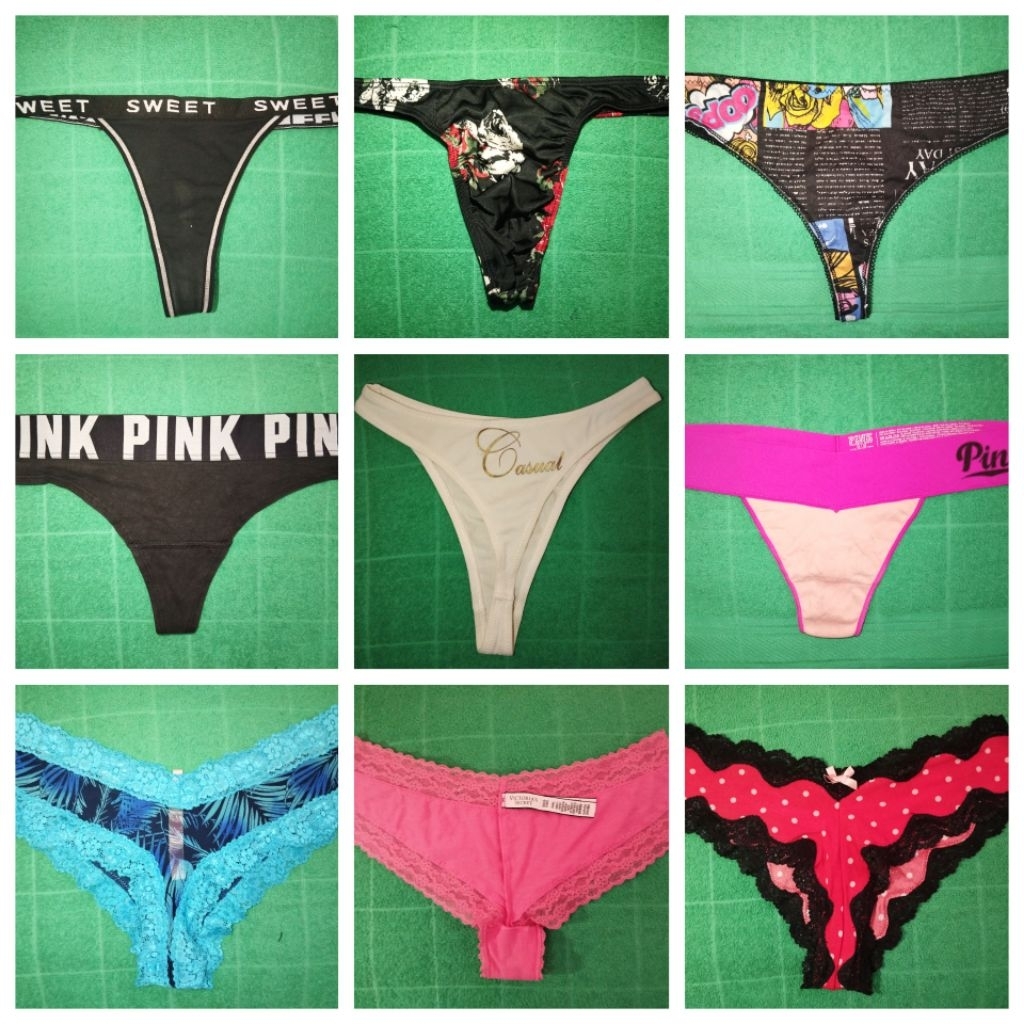 (1) กางเกงชั้นในจีสตริงผู้หญิง ไซส์ L