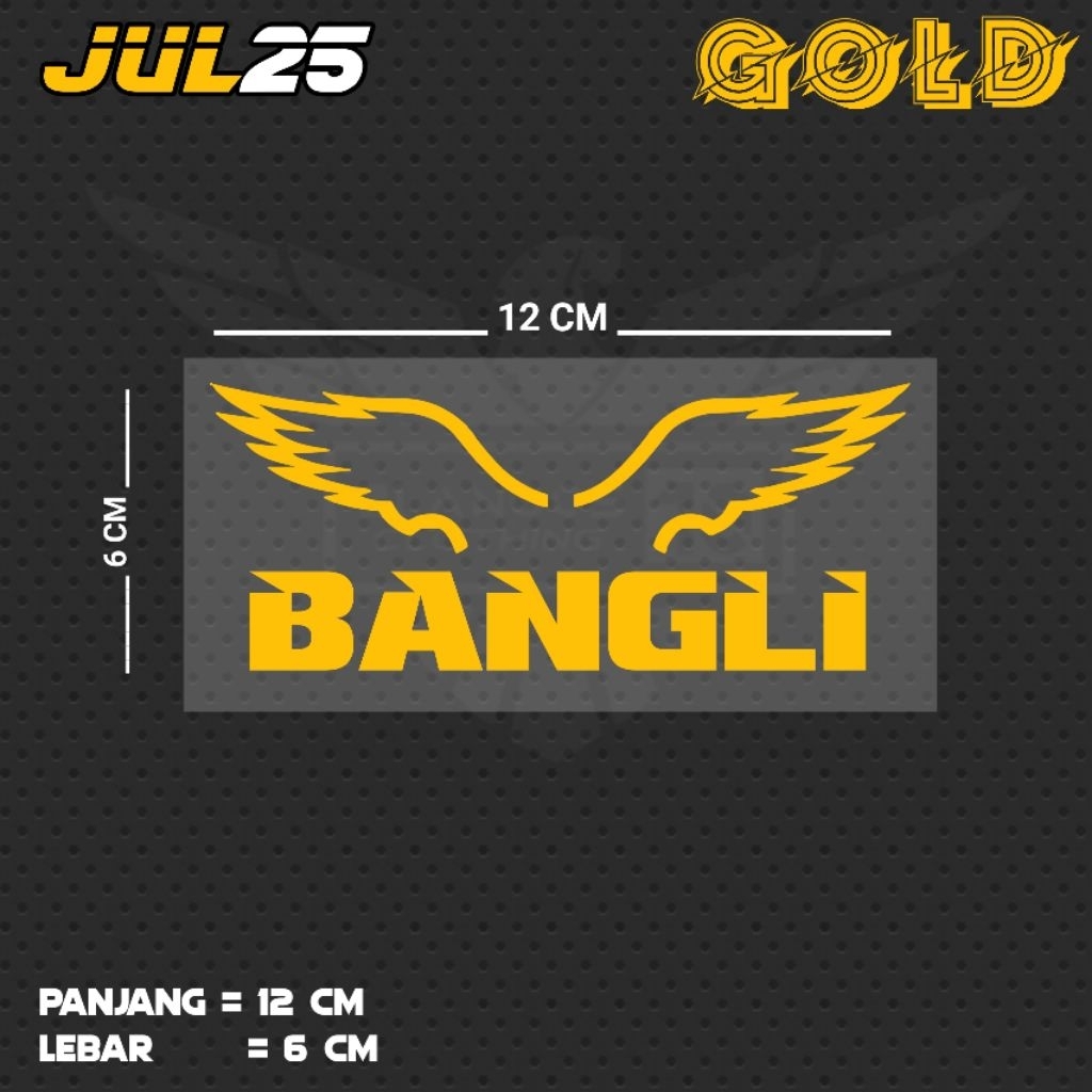 สติ๊กเกอร์ตัดด้วย BANGLI / JUL25 BLI WRITING