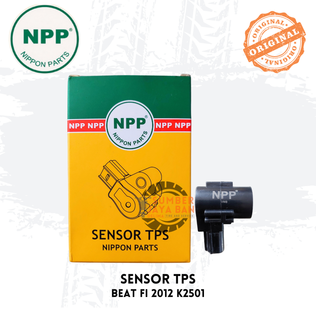 NPP Sensor TPS K2501 เซ็นเซอร์ตําแหน่งคันเร่ง (TPS) Beat PGM FI 2014 Beat ESP 2015 43100-K2501 K2S