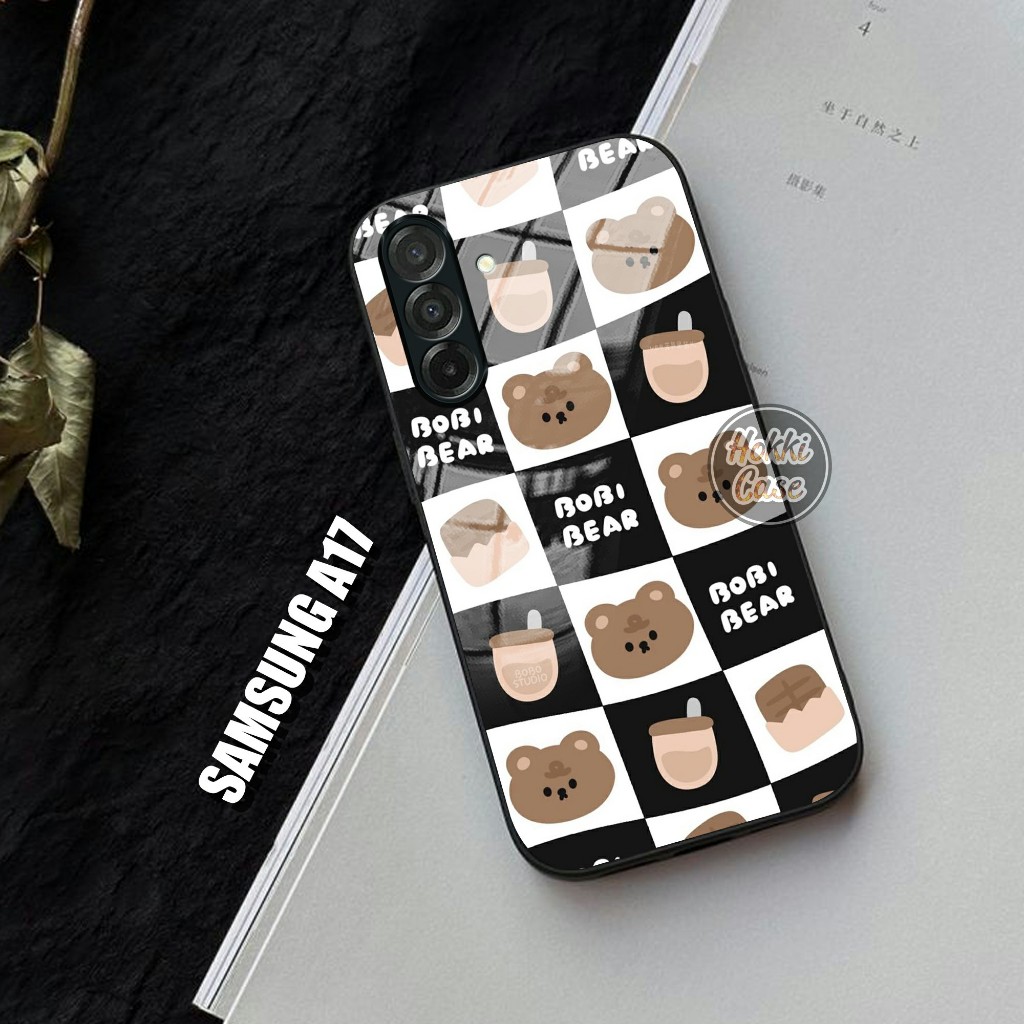 เคส HP Samsung A17 - เคส Samsung A17 Glass SoftCase ล่าสุด - เคสโทรศัพท์ Samsung A17 - ซิลิโคนสําหรั