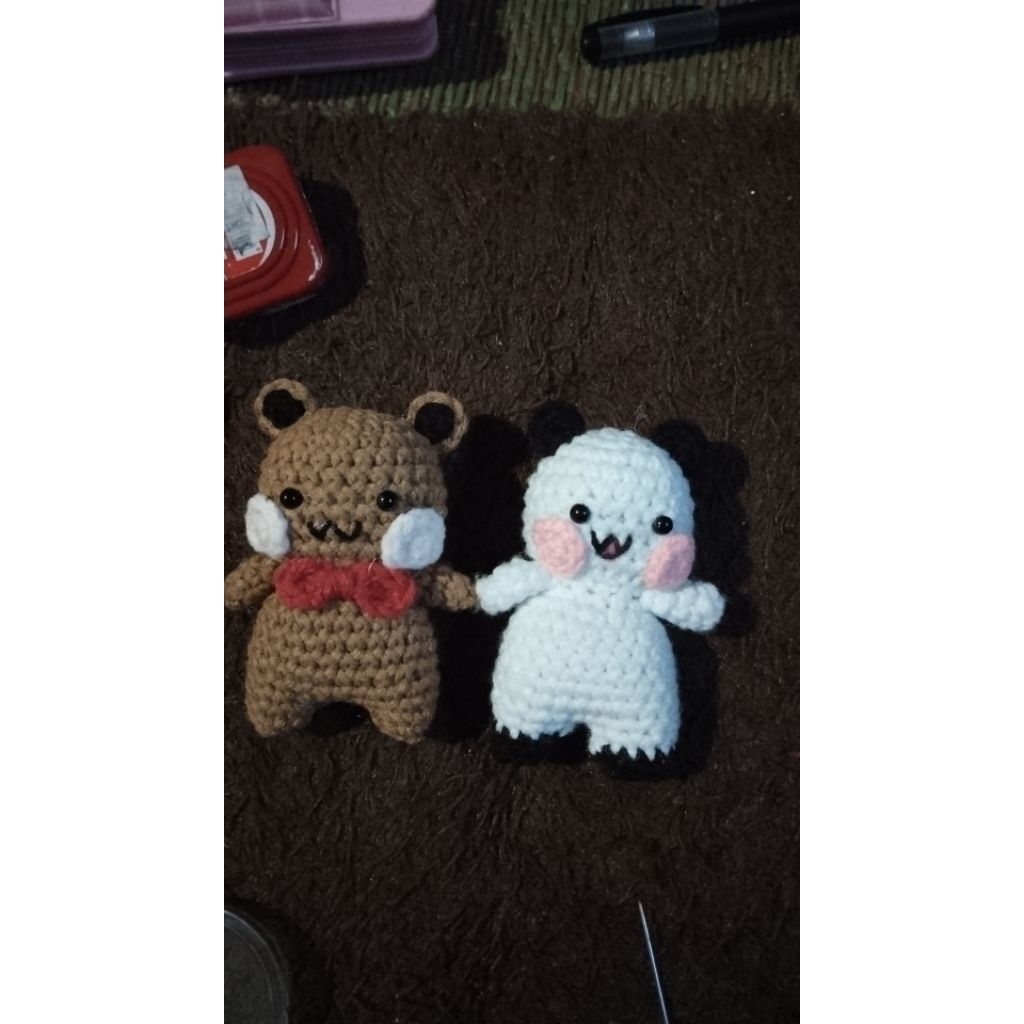 Bubu Dudu พวงกุญแจถัก