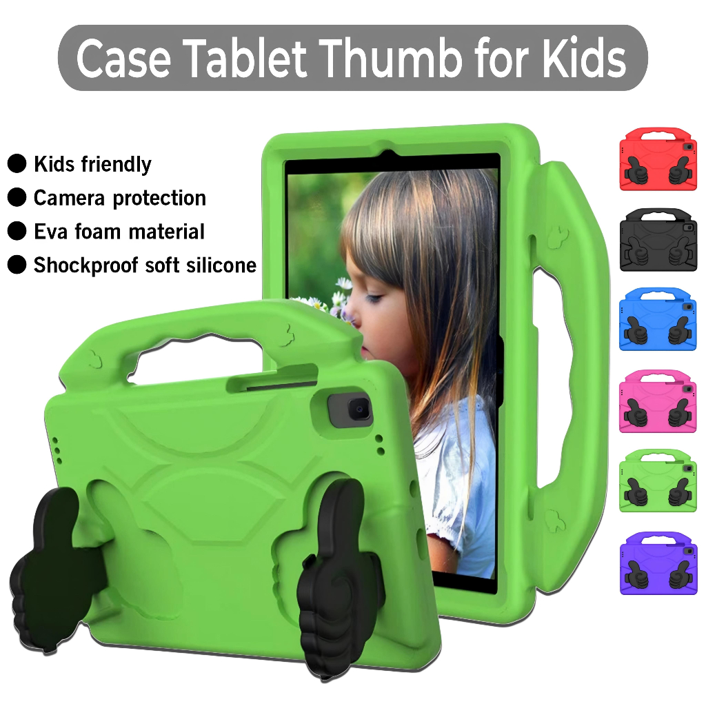 เคส Redmi Pad 2 2025 | Xiaomi Redmi Pad 2 | 11นิ้วกรณีนิ้วหัวแม่มือยืนปลอกนิ้วหัวแม่มือสําหรับเด็ก