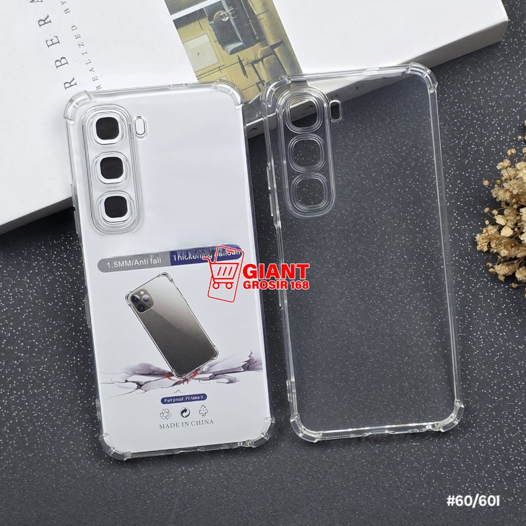 Infinix Hot 60 Infinix Hot 60i Infinix Hot 60 Pro Infinix Hot 60 Pro Plus Case ถุงลมนิรภัยเคสใส Infi