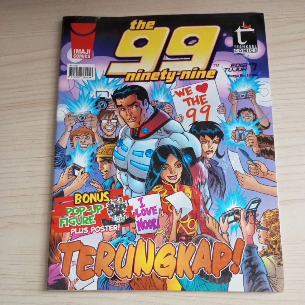 THE 99 NINETY NINE EDITION 7 COMIC SEALED