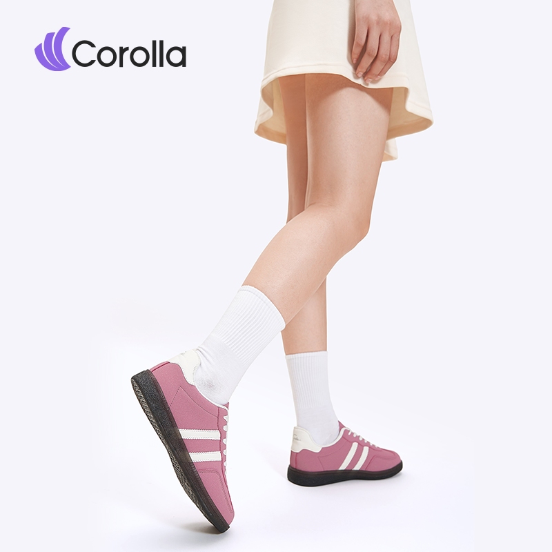 COROLLA SAM-BA รองเท้ากีฬาผู้หญิงผู้หญิงสีกลางแจ้ง SCHOOL COLLEGE รองเท้ากีฬา