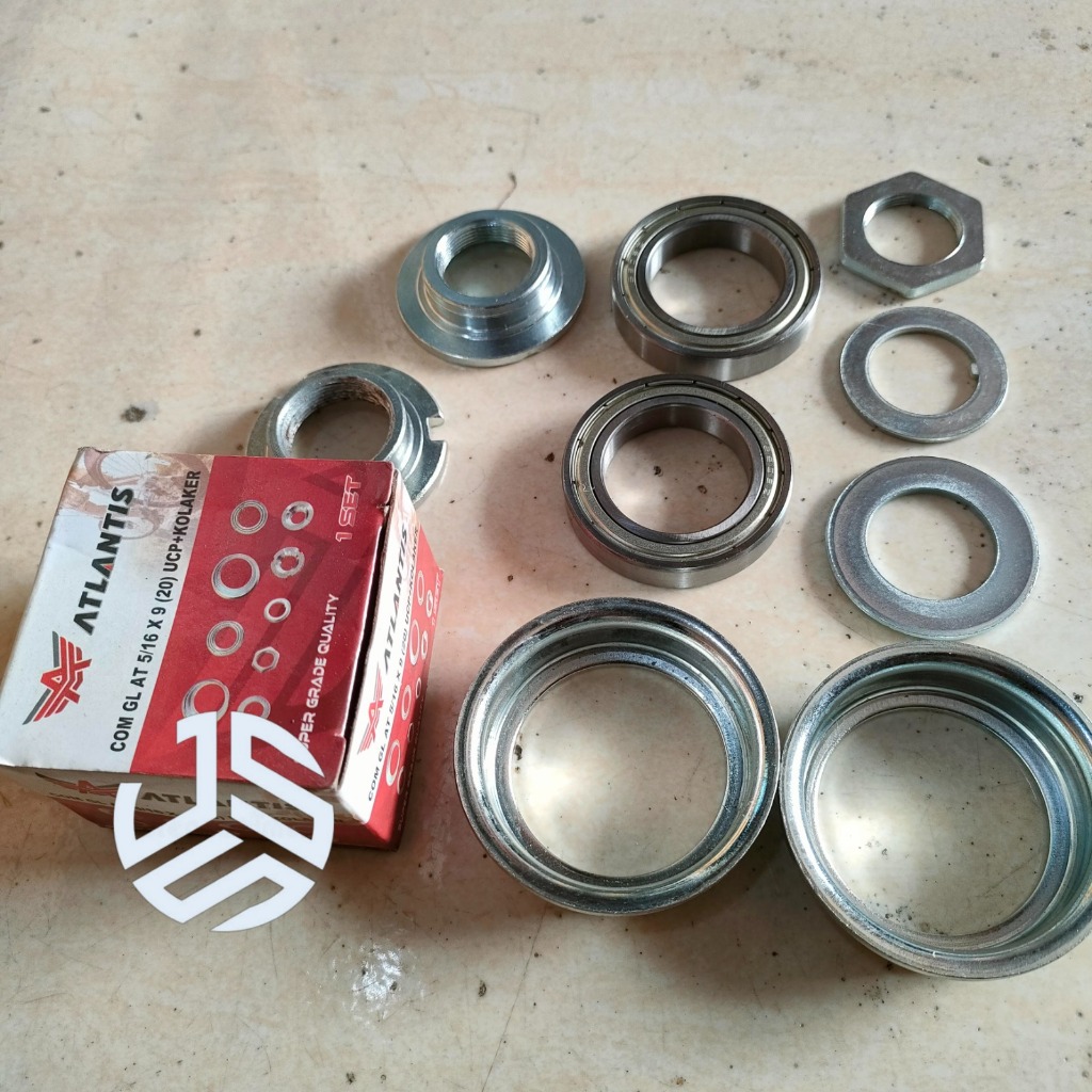 BB Com Middle Bearing BMX Bike และ Mini Bowl Crank Bike Bearing Com Middle One Set