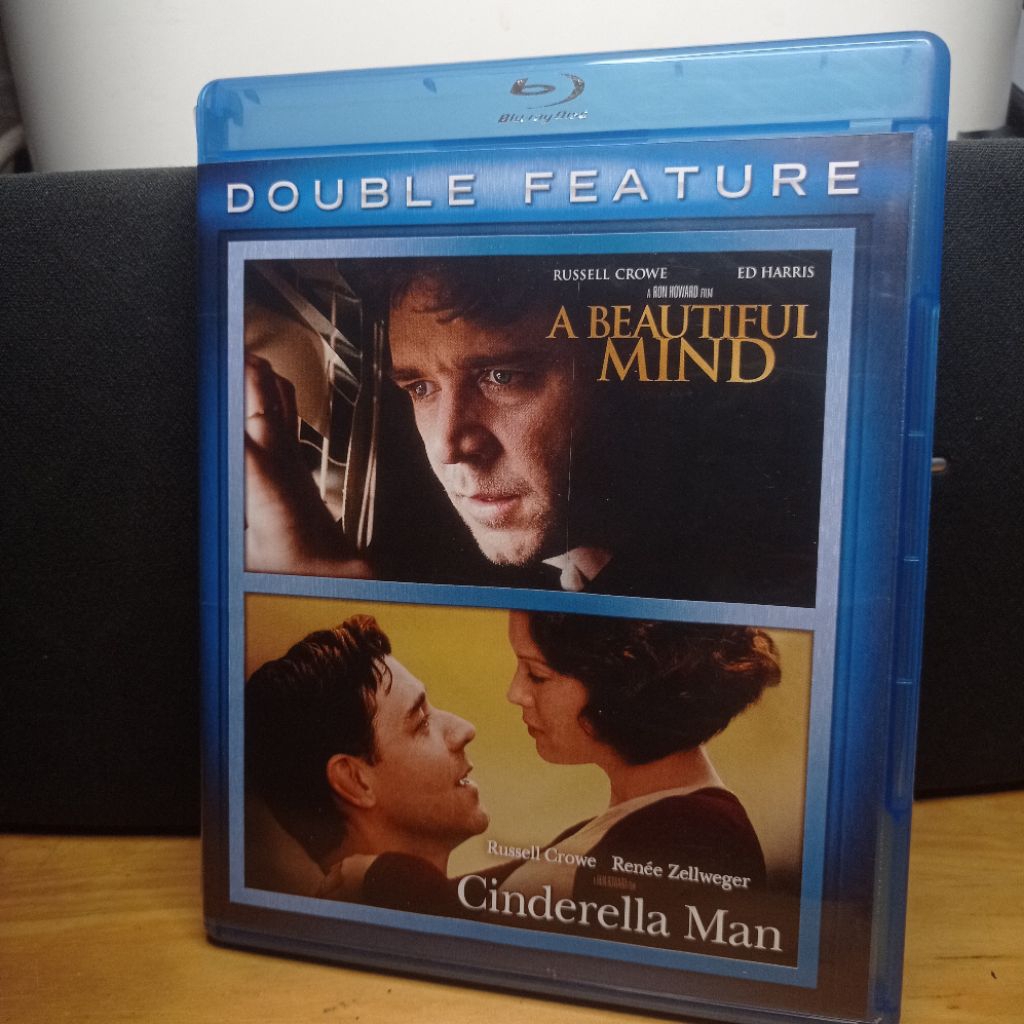 Blu-ray bluray bd ความรู้สึกคู่ดั้งเดิม A Beautiful Mind Cinderella Man Russell Crowe Ron Howard