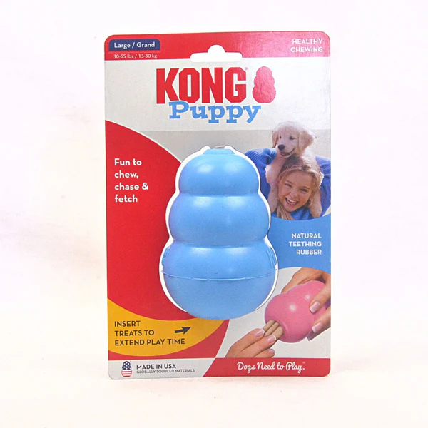 KP1 Kong Puppy LARGE Dog Toy - Puppy Kong Large KP1 Dog Toy - Pet Toy