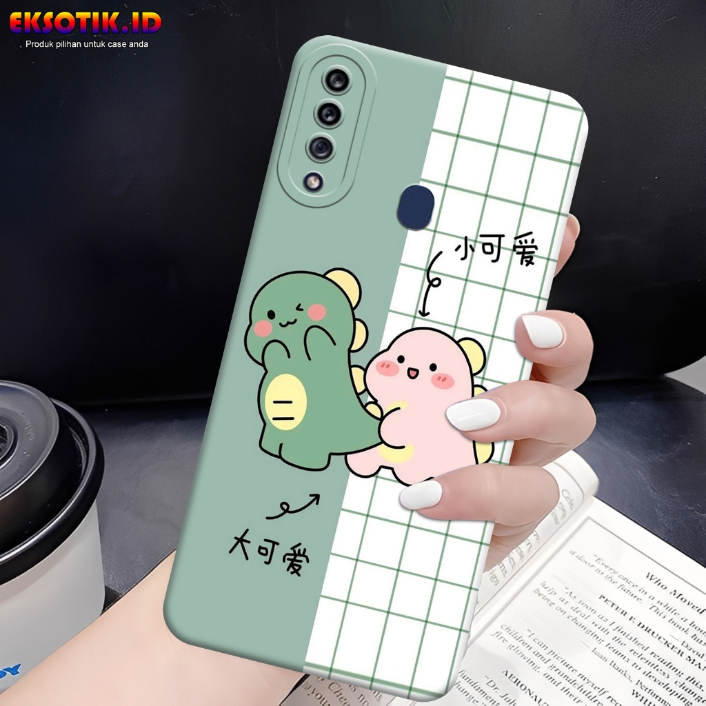 เคส HP SAMSUNG A20S - Eksotik.id - เคส SAMSUNG A20S - เคส CUTE DINO - ผิวมือถือ - SAMSUNG A20S Silic