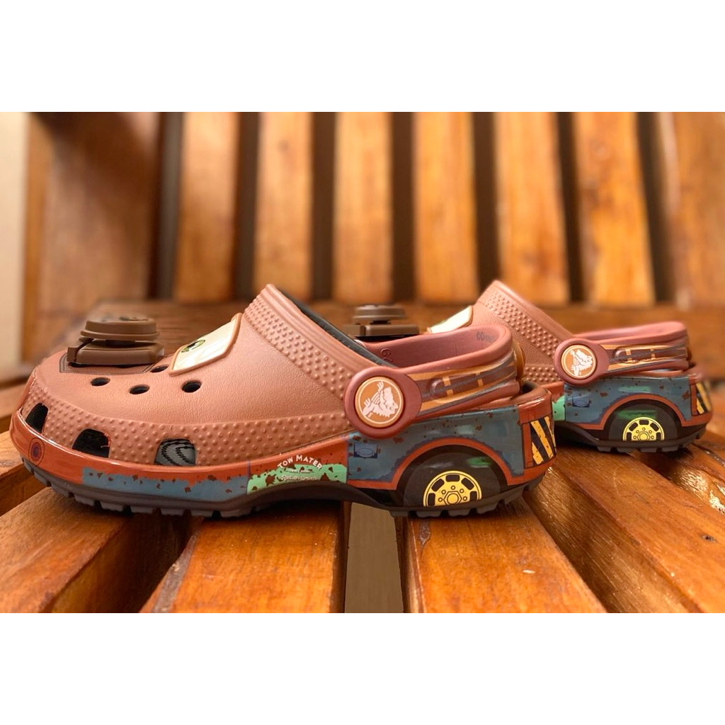 CROCS CARS MATER CLOG KIDS & ADULTS ORIGINAL (แถมกระเป๋า+จิ๊บบิต)