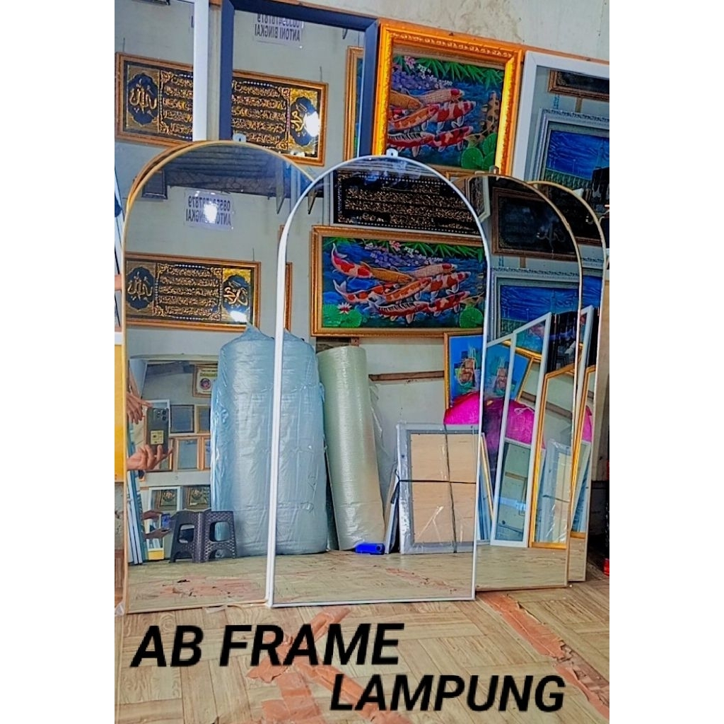 KC AESTTHETIC MIRROR 40X86 OVAL HANGING MIRROR LIVING ROOM MIRROR MAKEUP MIRROR