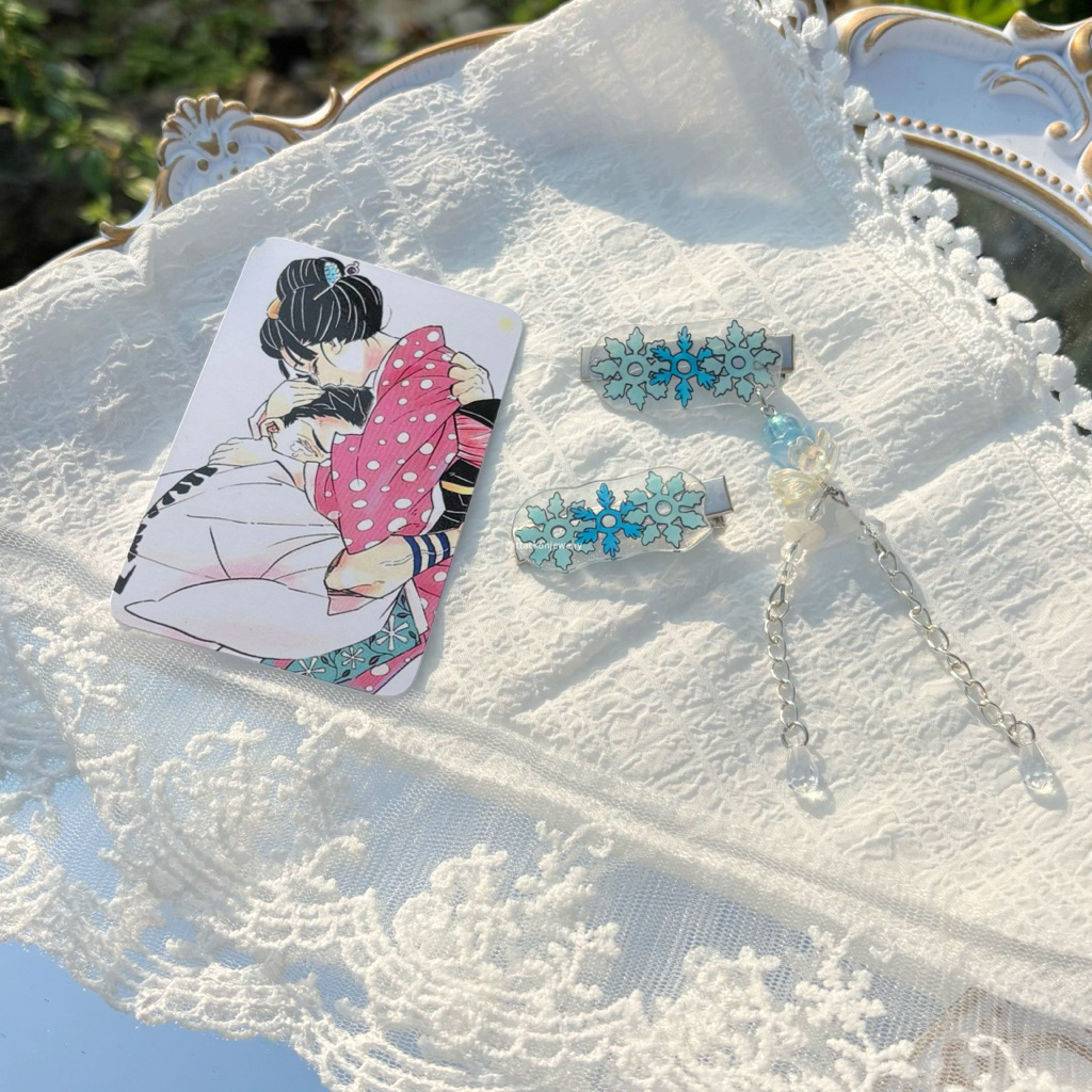 กิ๊บติดผม Koyuki Handmade Demon Slayer Kimetsu no Yaiba !!️READ DESCRIPTION!!️