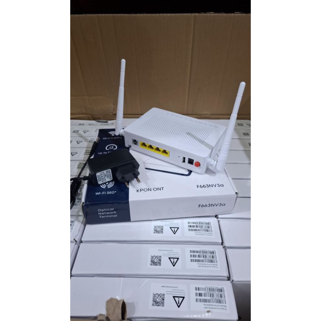 โมเด็ม ZTE F663NV3A ใหม่ [ZTE F663NV3A] XPON ONT 2.4Ghz F663NV3A POSTEL อย่างเป็นทางการ
