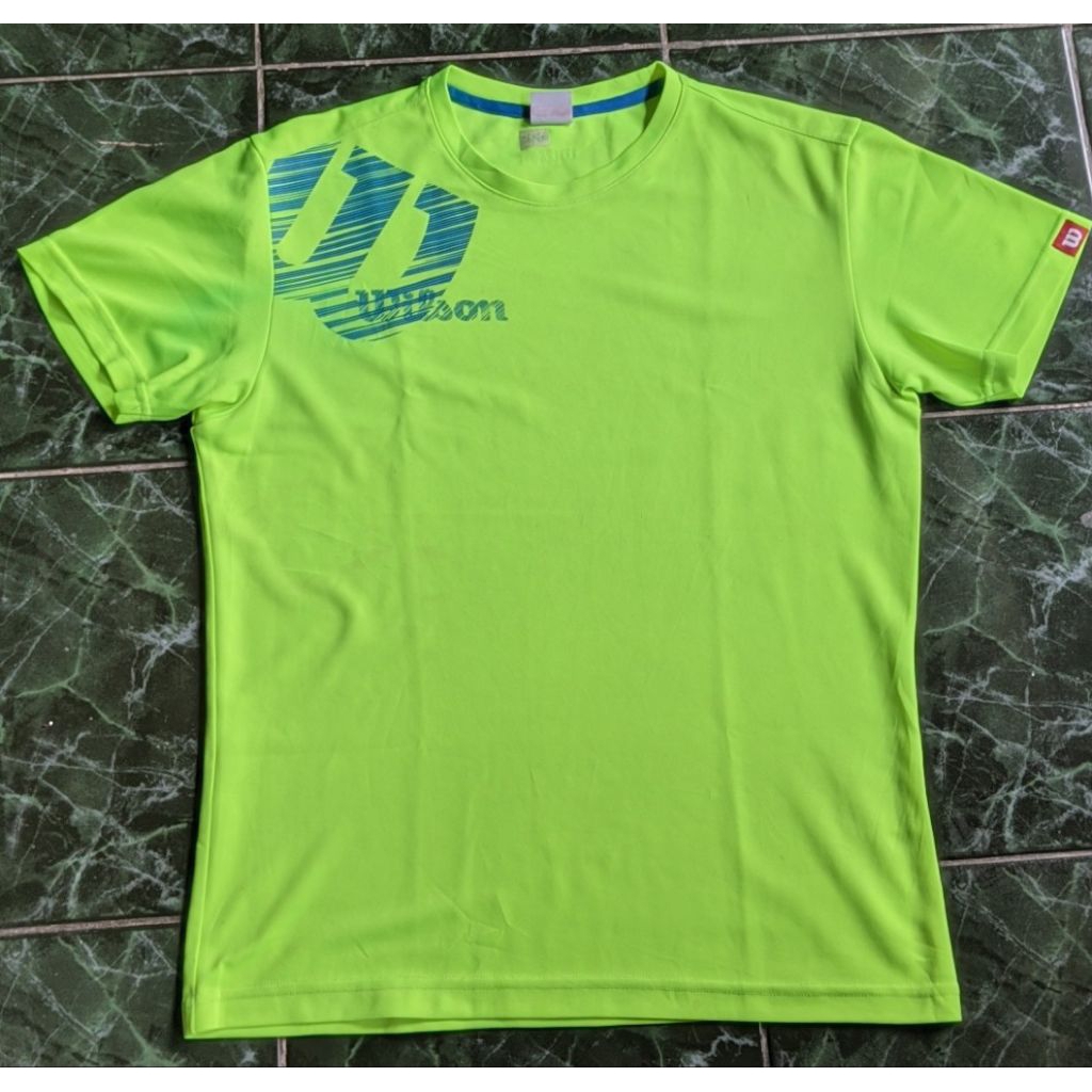Wilson Jersey Green Light Tennis Padel
