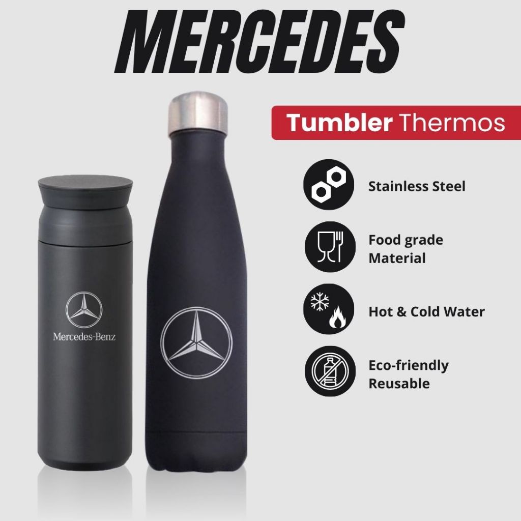 MERCEDES BENZ - TUMBLER TEROS CUSTOM DESIGN โลโก้ MERCEDES BENZ PERCY