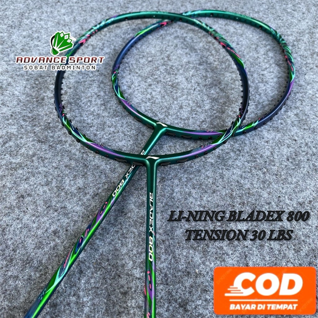 BLADEX 800 BADMINTON CKET READY TO USE TENSION 30LBS BONUS BAG และด้ามจับ