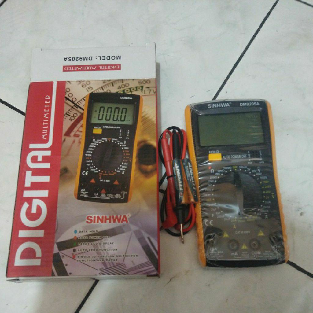 Digital avo DM 9205A ตามภาพถ่าย