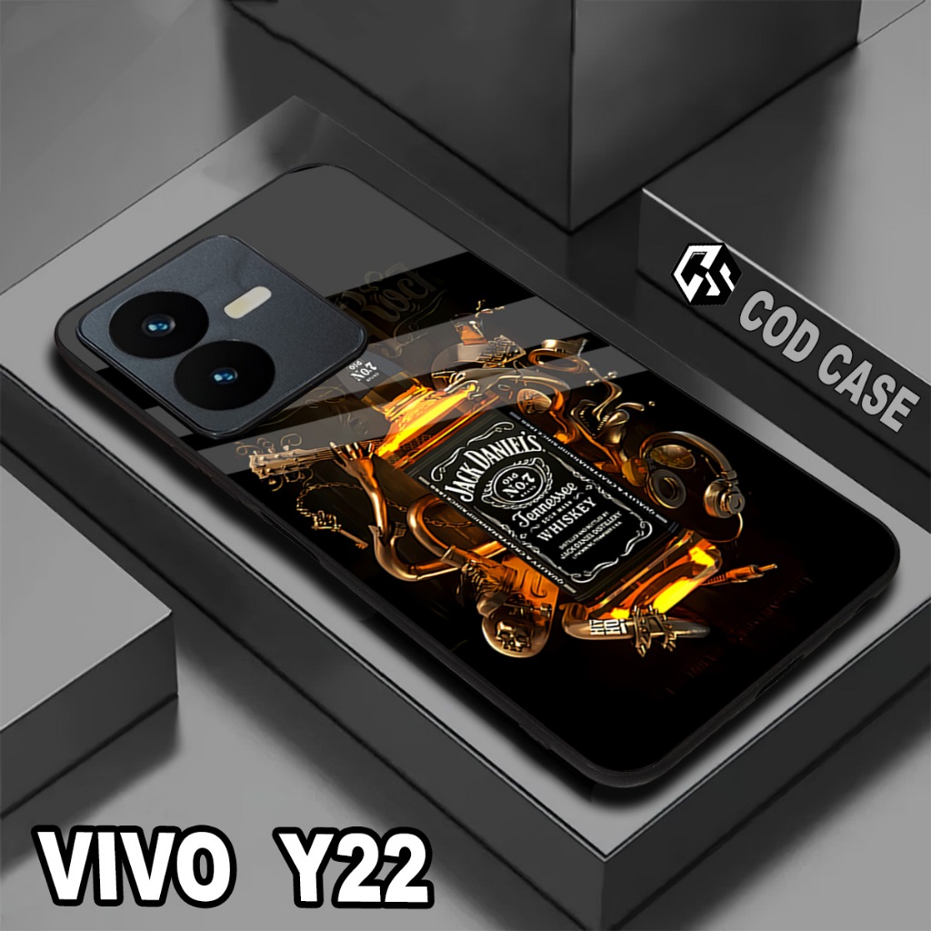 Softcase Glossy Shiny VIVO Y22 118/casing VIVO Y22/case VIVO Y22/accessories handphone/case Hp/aero 