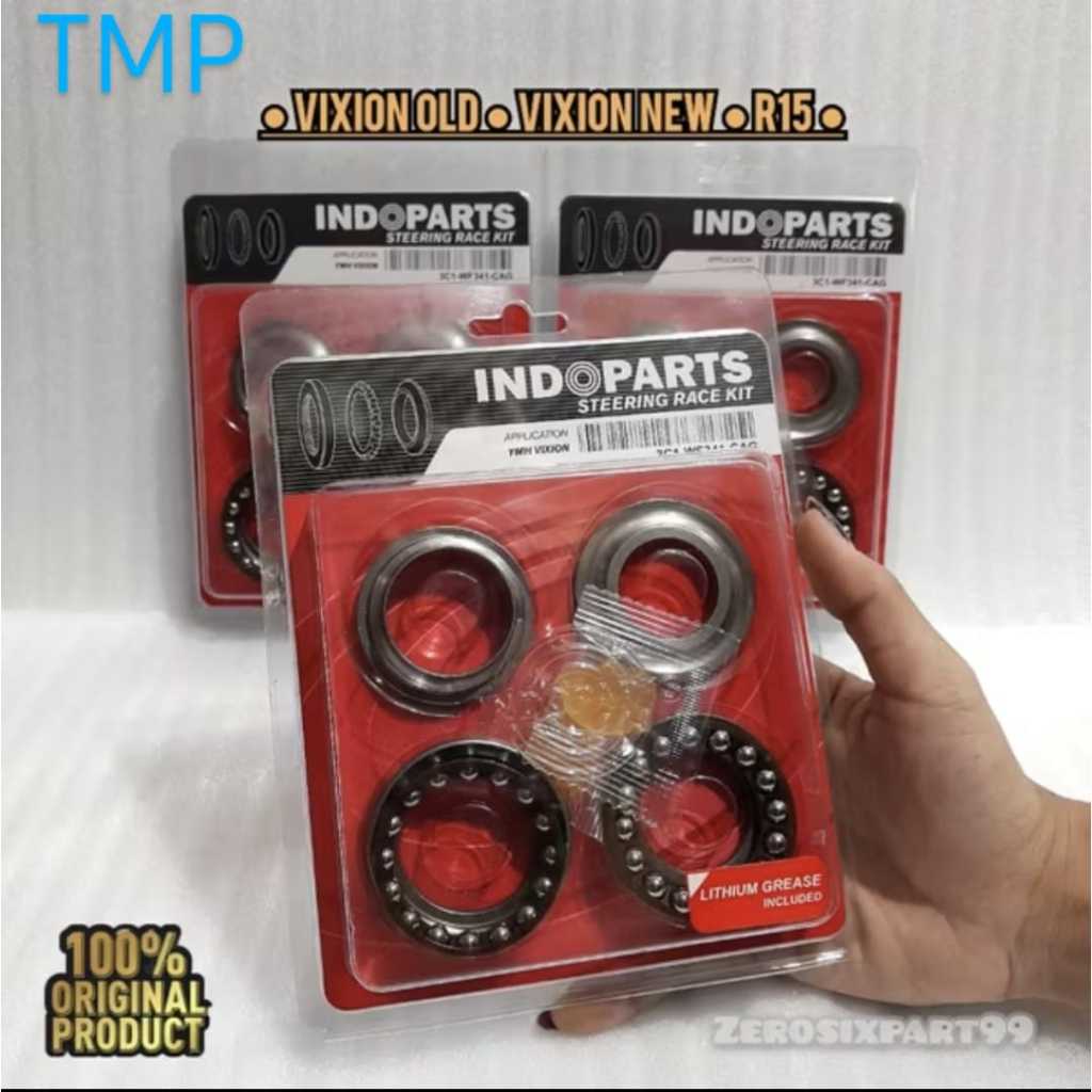 คอพวงมาลัย Vixion / คอพวงมาลัย Vixion ใหม่ R15. ยี่ห้อ INDOPARTS / 3C1-WF341-CAG