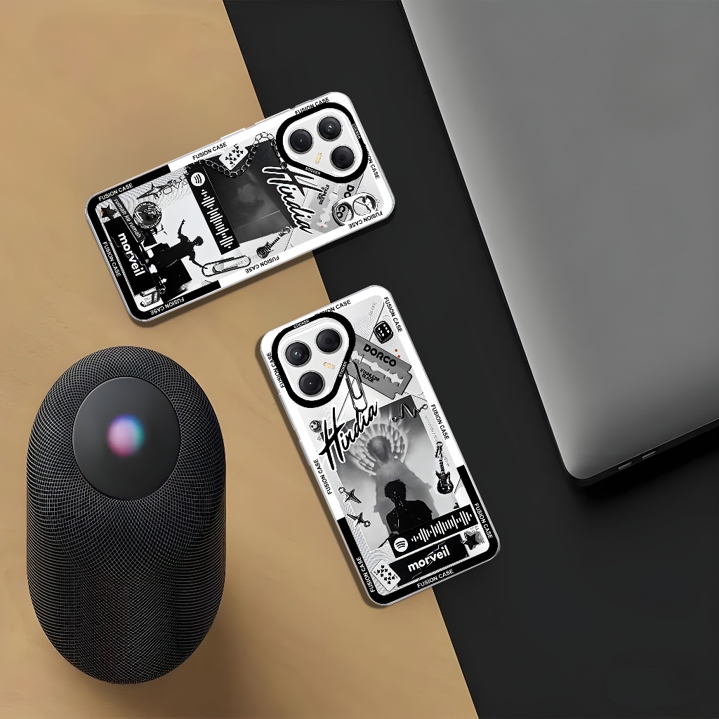 Softcase ใสสําหรับประเภท HP TECNO POVA 7 5G / POVA 7 4G ล่าสุด 2025 ซิลิคอน DY-3224