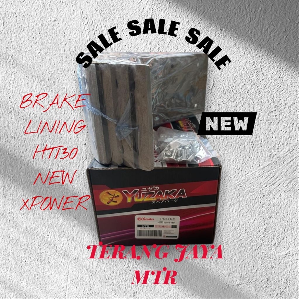 ผ้าเบรก - ดิสก์เบรกหลัง 1 ชุด 4 ชิ้น TOYOTA HT130 ใหม่ XPOWER, DUTRO XPOWER (YUZAKA) 4342-LAA20