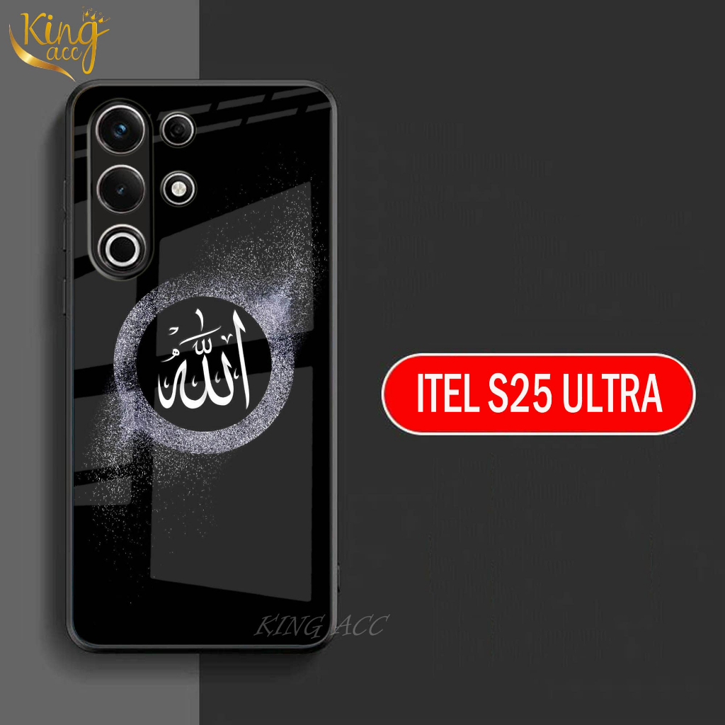 Itel S25 Ultra Softcase Glass Glossy Itel S25 Ultra Case Hp Itel S25 Ultra - K80