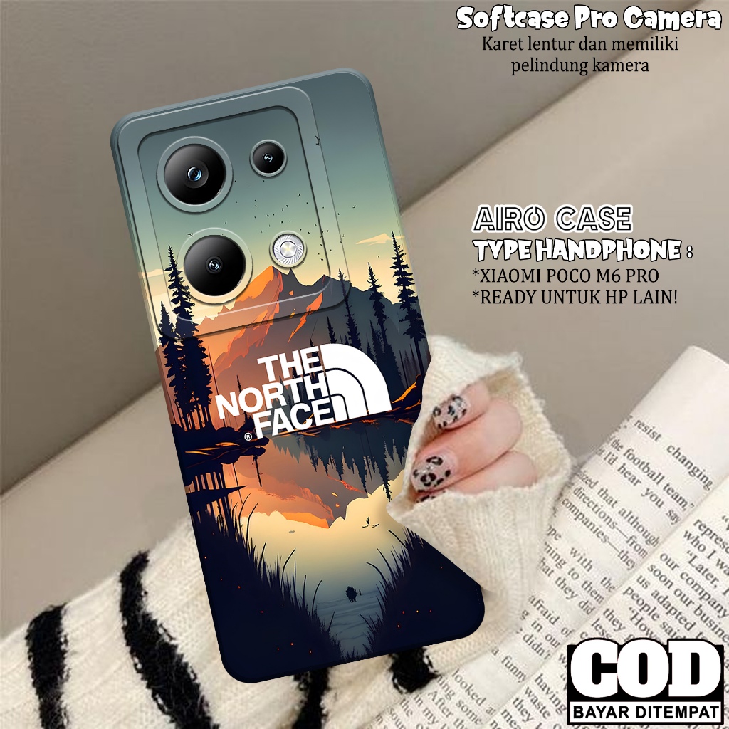 เคส HP Xiaomi Poco M6 Pro - เคส Xiaomi Poco M6 Pro Softcase - เคสแฟชั่นแบรนด์ - เคส Xiaomi Poco M6 P