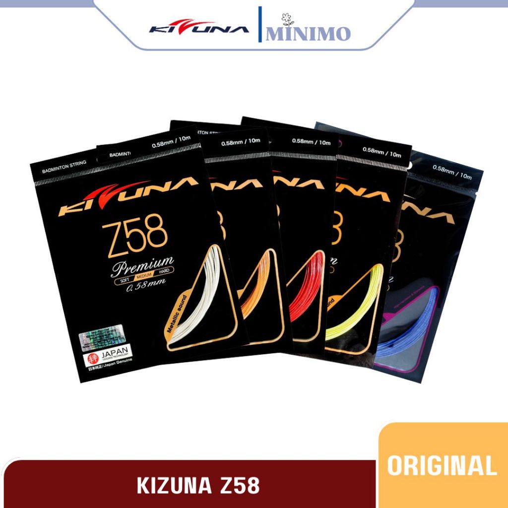 Kizuna Z58 สายไม้แบดมินตันระดับพรีเมียมของแท้ 100%