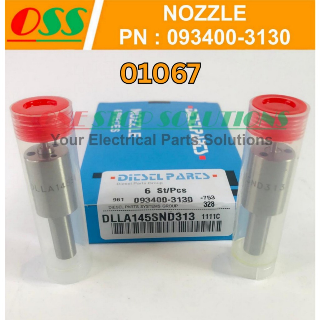 MESIN NOZZLE PN 093400-3130 DLLA145SND313 สําหรับเครื่องยนต์ MITSUBISHI PS220 6D16T