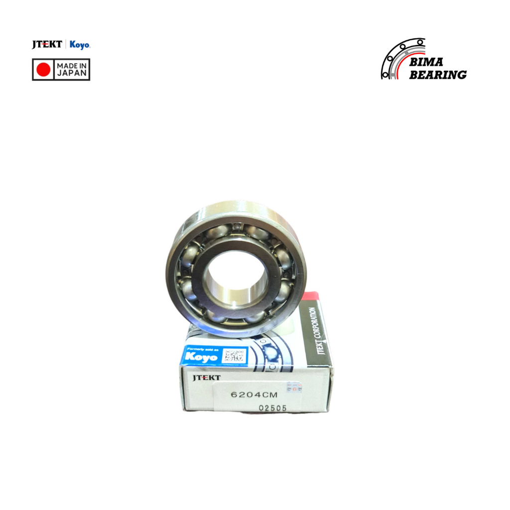 แบริ่ง 6204 ธรรมดา Koyo JAPAN Laher 6204C3 20X47X14 เดิม