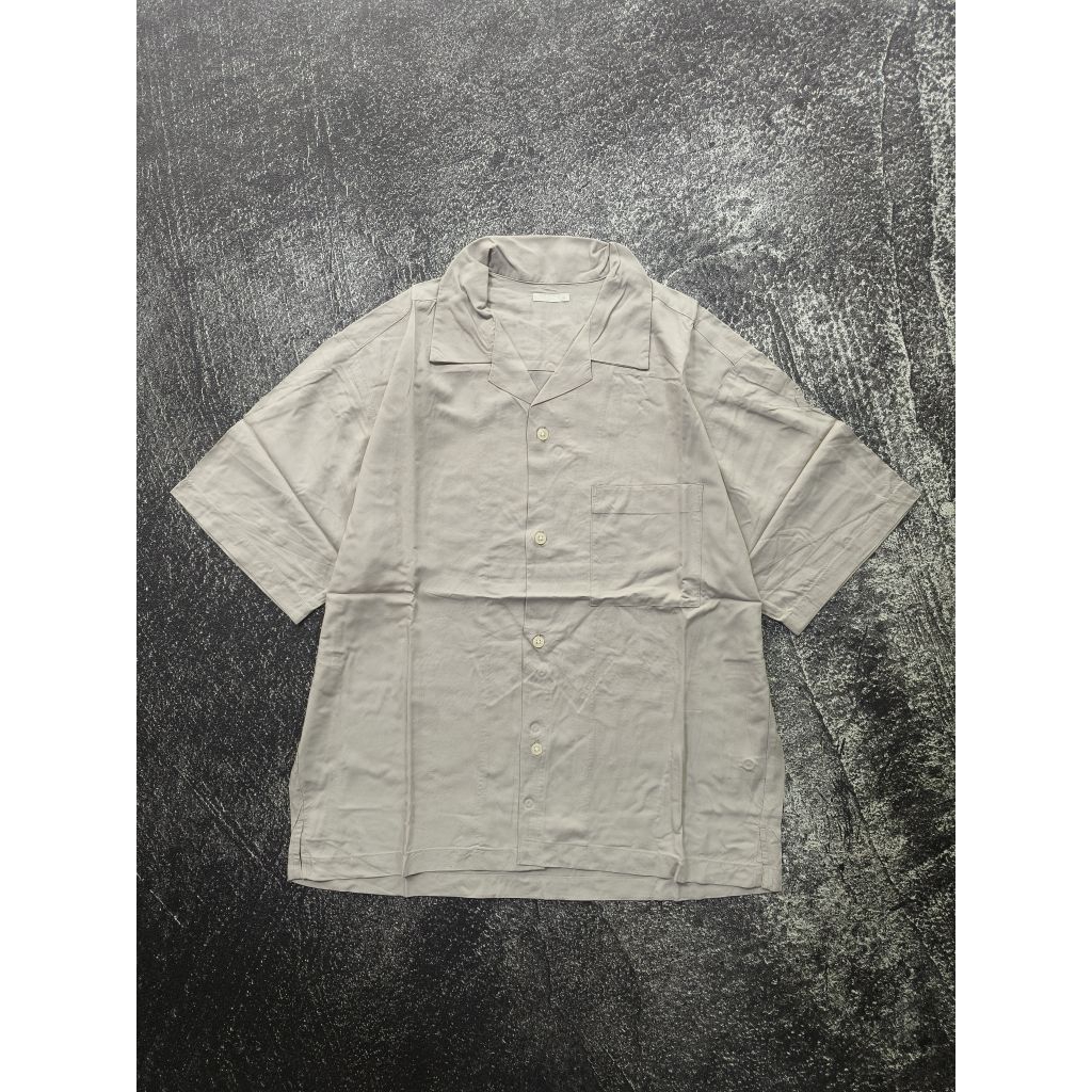 KEMEJA GU uniqlO เสื้อคอปกเปิด uni ปกเปิด uniklo GU เสื้อแขนสั้นคอปกเปิด❗คําอธิบายอ่าน❗