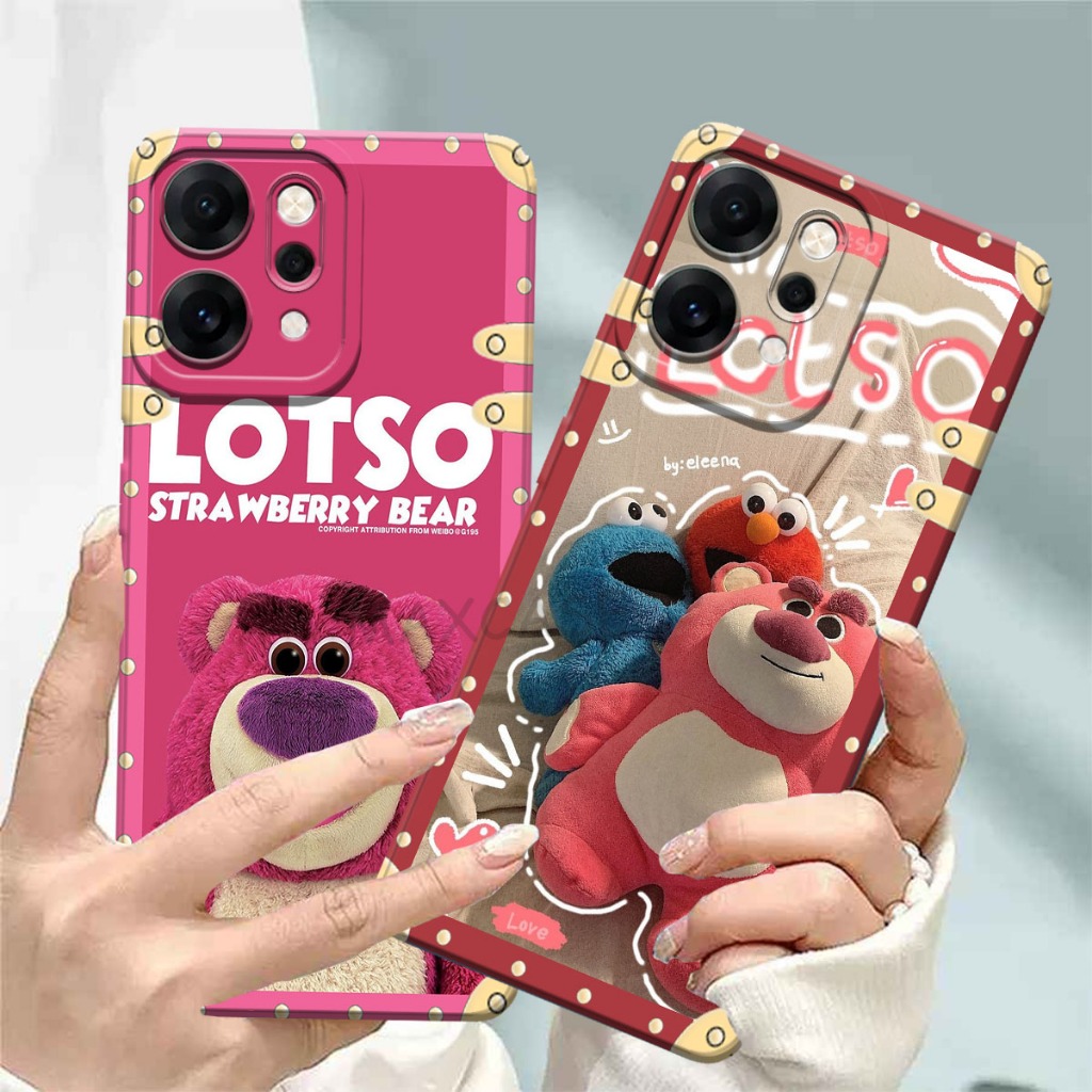 M0P Softcase Hp Oppo Reno 14 Pro ล่าสุด 2025Lotso Motif Hp Case Frame - เคส Hp ปัจจุบัน - กล้องซิลิโ