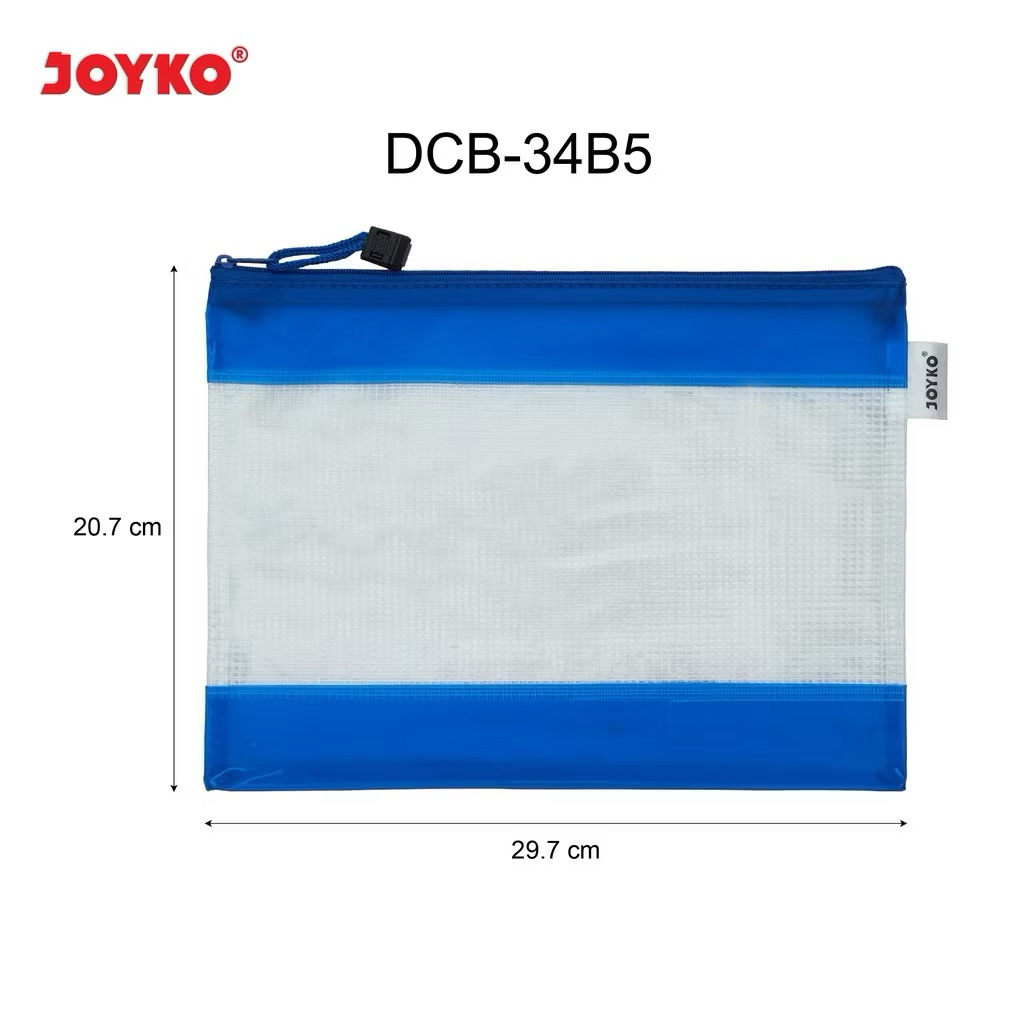 Joyko Zipper Bag / Zippered Book Folder Size B5 (1 ชิ้น)