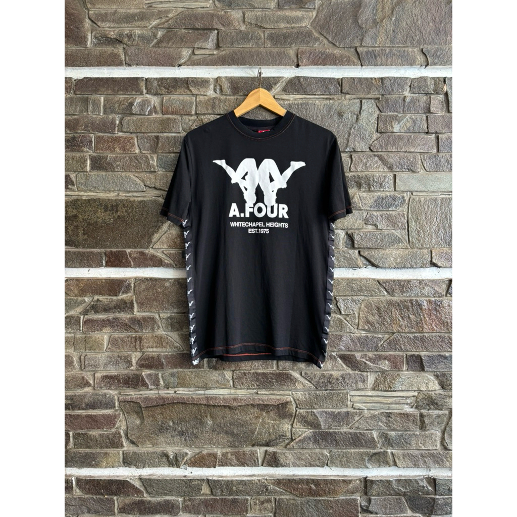 Kappa x Afour Lab • ความสูงของ Whitechapel Tapped In Collaboration Tee / Kaos / Tshirt Size Large fi