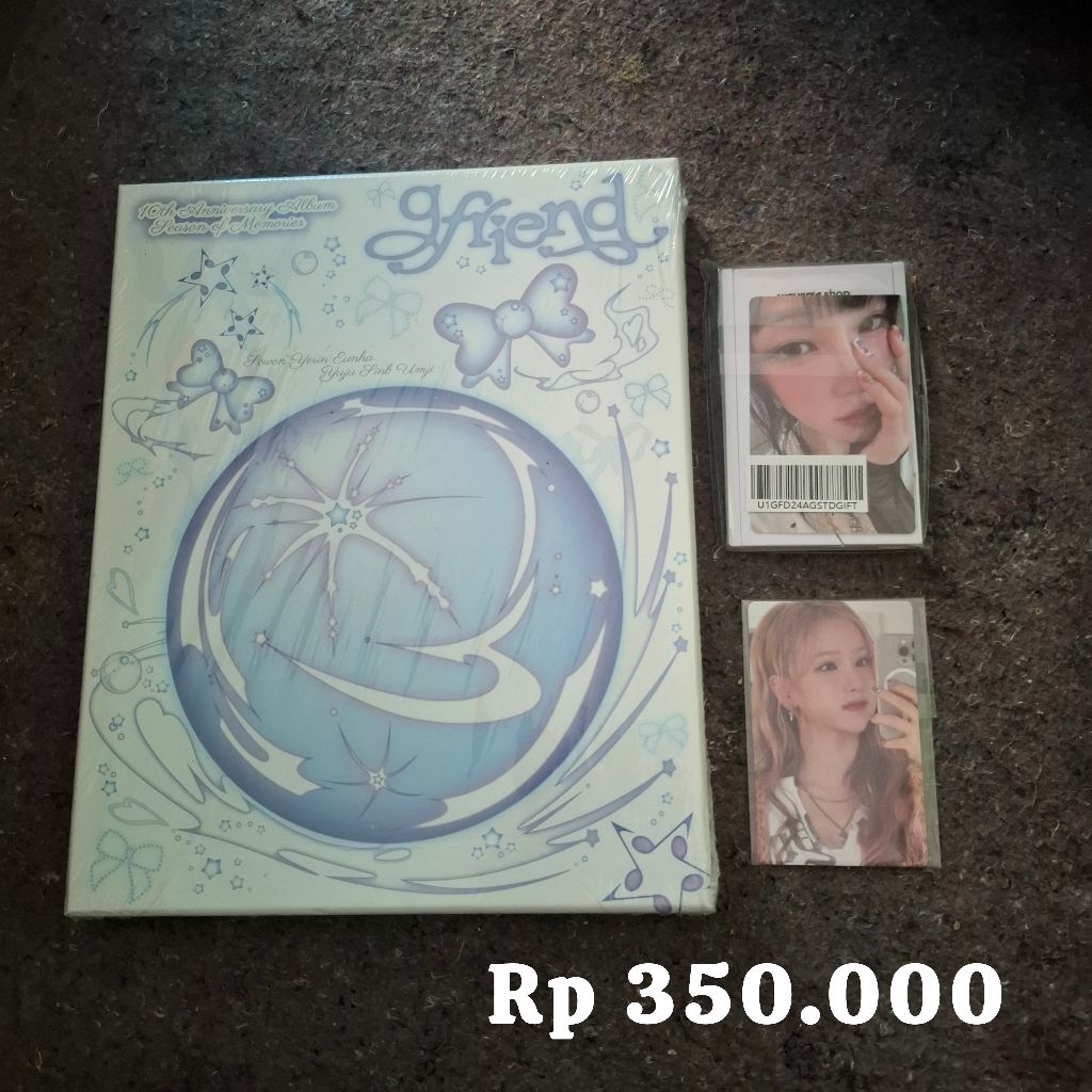 ALBUM GAFRIEND SEASONS ของ MEMORIES POB EUNHA UMJI