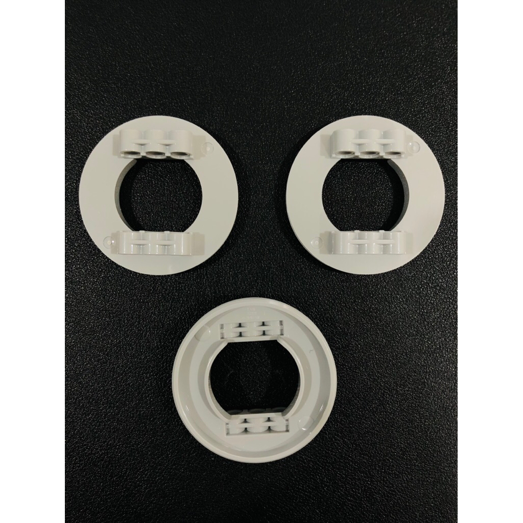 Lego Parts - 18939 - Light Blush Grey, Technic Turntable 60 Tooth, Base