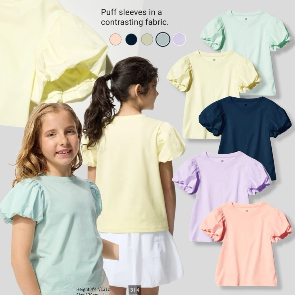 ABH111 เสื้อยืดเด็กผู้หญิง zeven