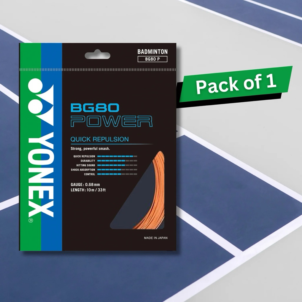 สายไม้แบดมินตัน YONEX BG 80 Power
