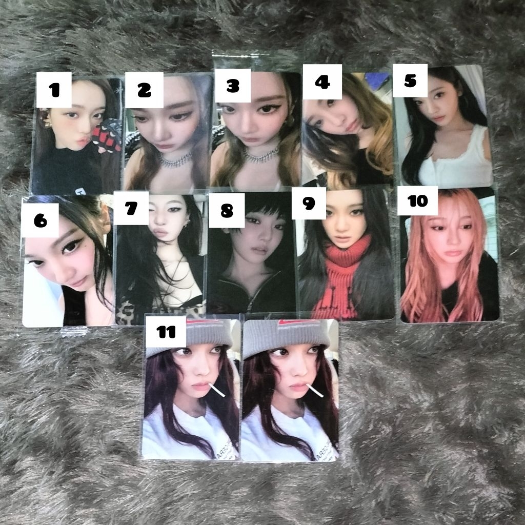 Aespa Dirty Work PHOTOCARD