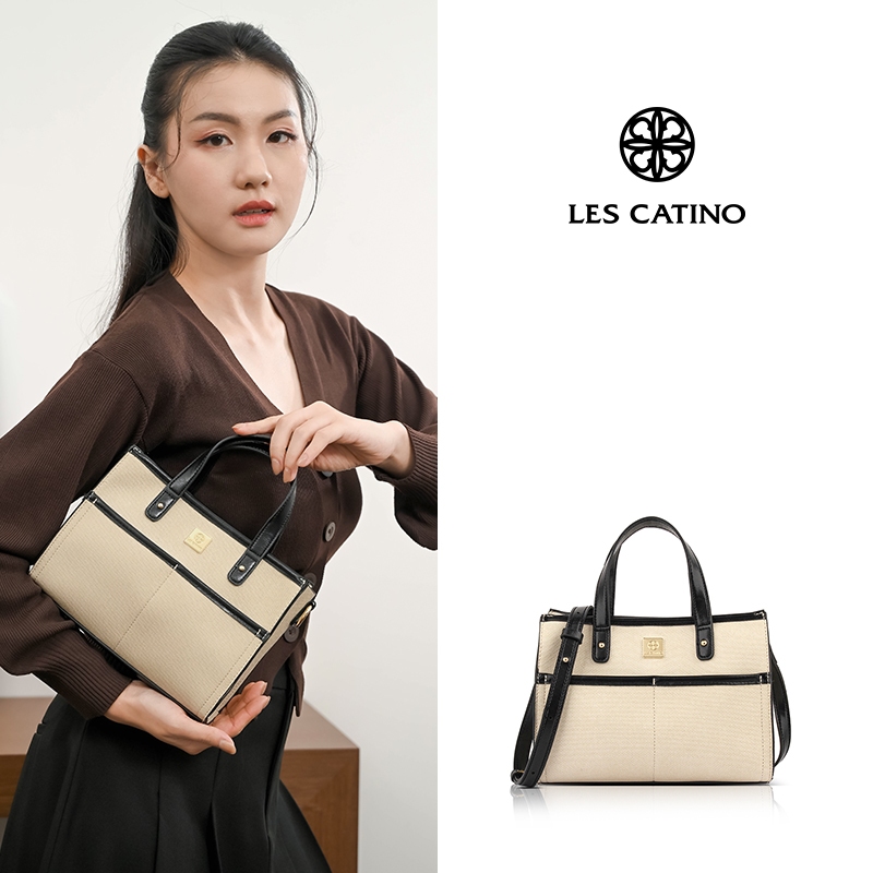 Les Catino Erni Pique Satchel กระเป๋าผู้หญิง