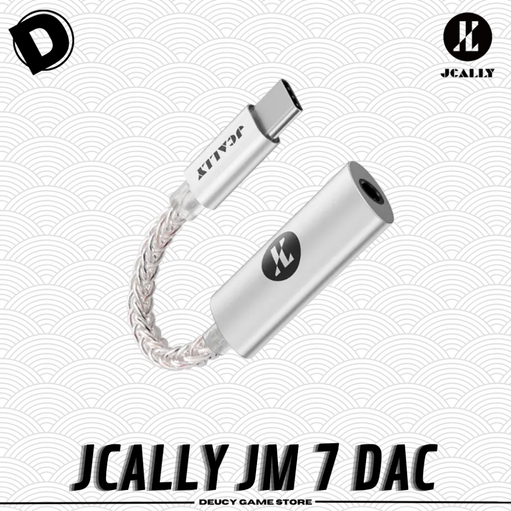JCALLY JM7 HiRes DAC อะแดปเตอร์เสียง CX3193 USB ประเภท C ถึงแจ็ค 3.5 มม.lt JM6 JA3 JA04