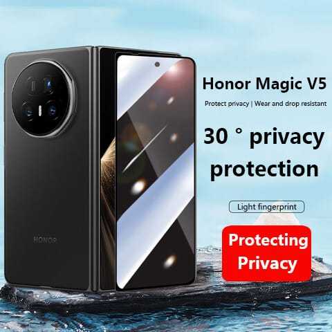 กระจกนิรภัย 3D Curved Honor Magic V2 / V2 RSR / V3 / Vs / Vs Ultimate / VS3 / V5 / V6 Full Cover