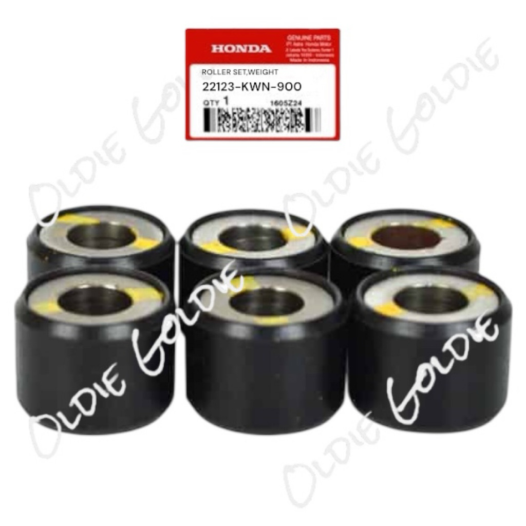 22123-KWN-900 ชุดลูกกลิ้ง 18 กรัม Honda Vario 125 FI