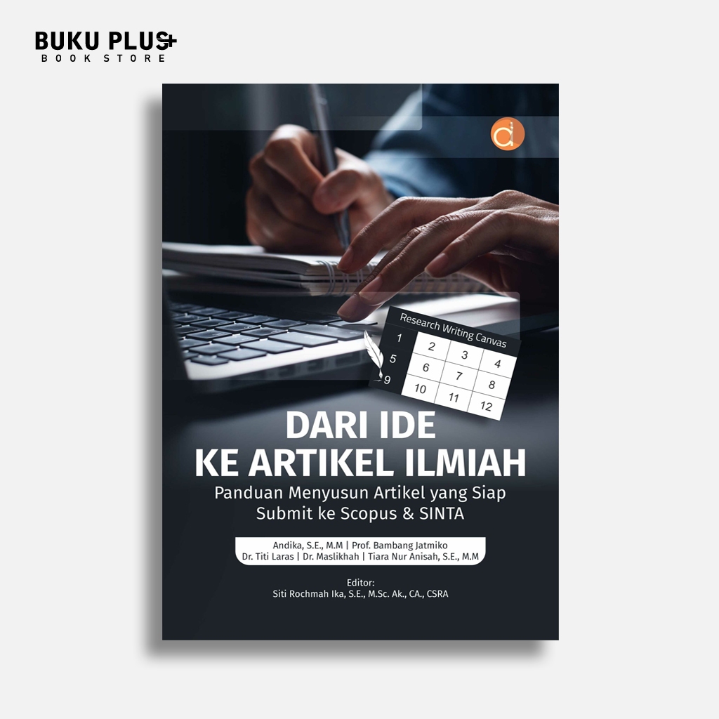 หนังสือจากไอเดียสู่คู่มือบทความทางวิทยาศาสตร์เพื่อประกอบบทความพร้อม ส่งคําบรรยาย Scopus & SINTA - An