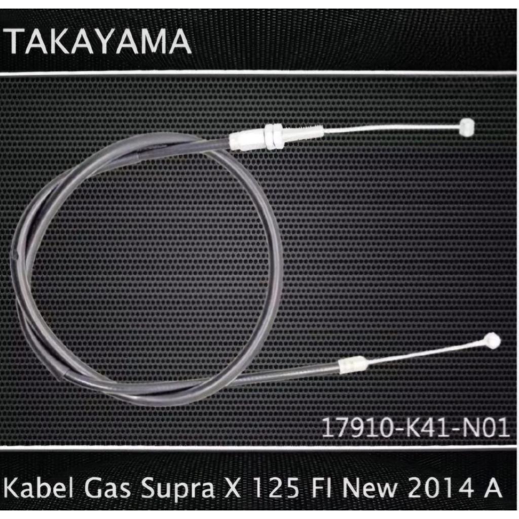 SUPRA X 125 FI NEW 2014 GAS CABLE PART AYAMA TAKA