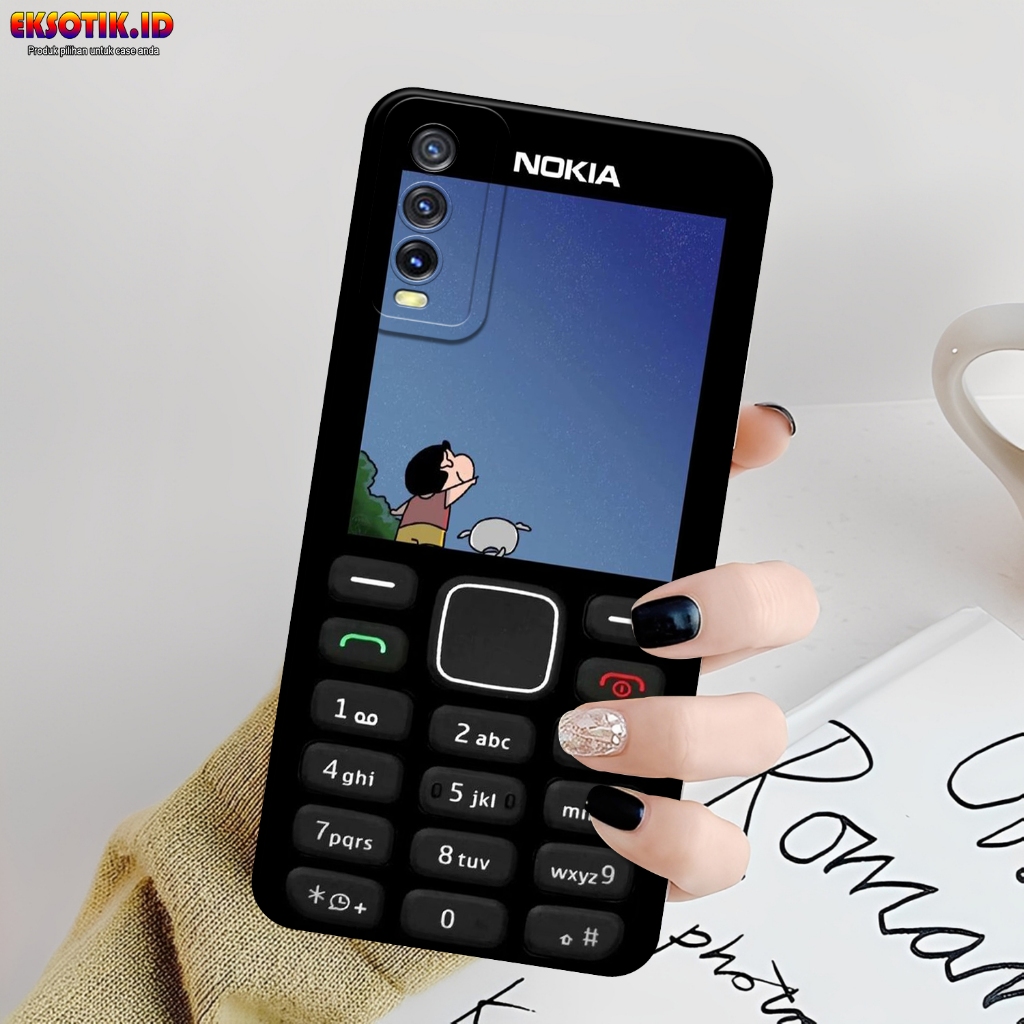 เคส HP VIVO Y12s Y20 Y20s - Eksoke.id - VIVO Y12s Y20 Y20s - เคส OLD PHONE - โทรศัพท์มือถือผิว - VIV