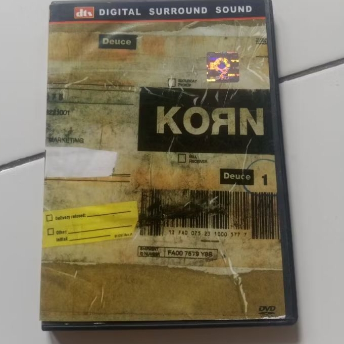 DVD-9 Original Music Korn - ดี 1