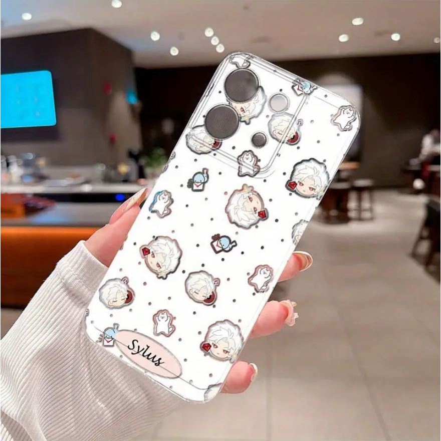 เคสTPUโปร่งใส CHUBIน่ารักSILUS LADS MOTIF SUITABLEสําหรับMi10T/Mi10T Mi11 LITE/PRO/Mi13T/13T PRO/6A/