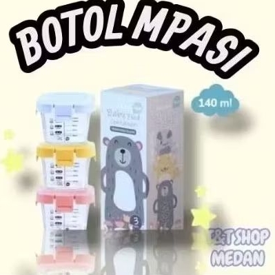 T&T SHOP MEDAN 3-IN-1 ขวดสําหรับ MPASI