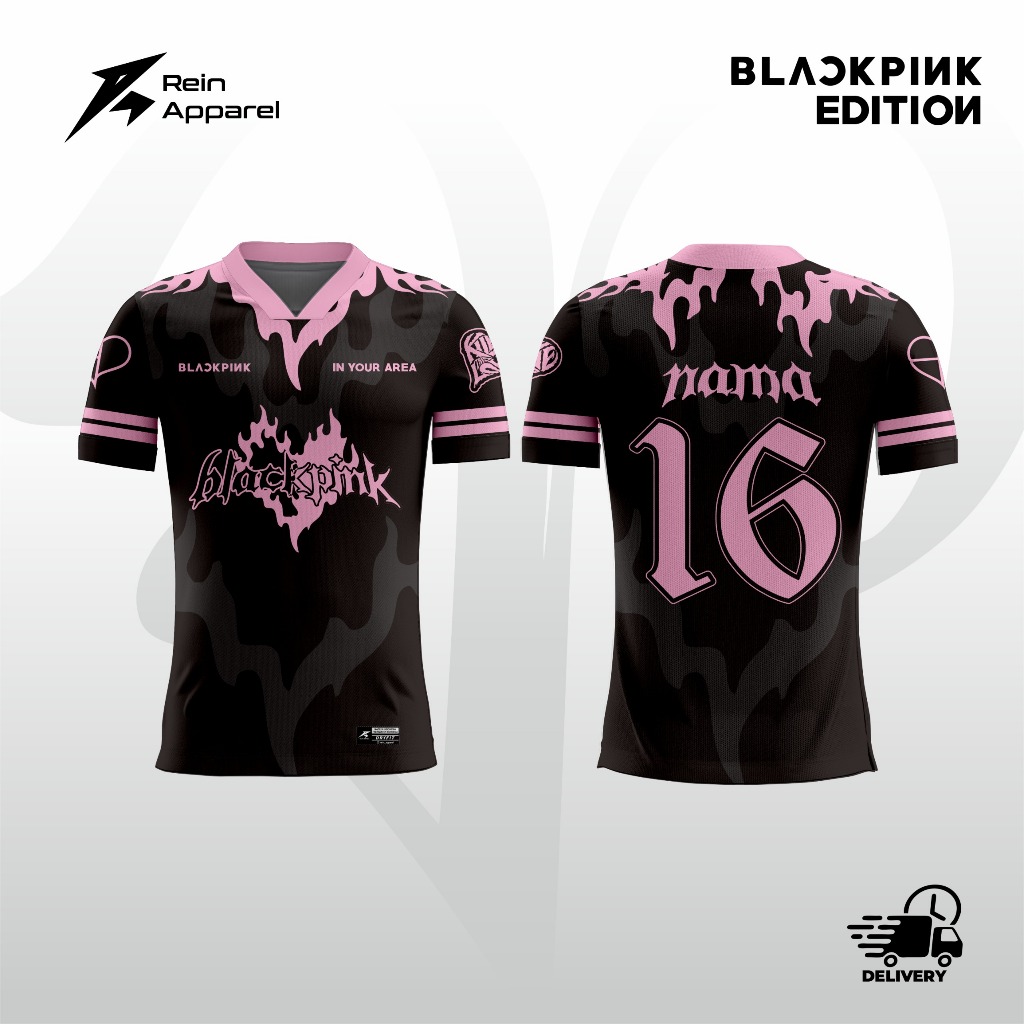 BLACKPINK World Tour 2025 Deadline / DEADLINE 16 KPOP FULLPRINTING Jersey